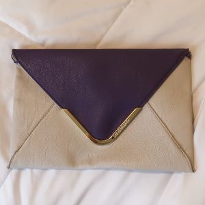 Steve Madden Faux leather Envelope Clutch